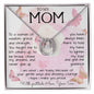 To My Mom Necklace To A Woman Of Wisdom Mother's Day Gift For Mom From Son Mother's Day Lucky In Love Necklace