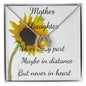 Mother Necklace - Mother Gift - Never Truly Part Mother's Day Necklace Mother's Day Lucky In Love Necklace
