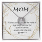 Mom Necklace - Love You Always And Forever Mother's Day Gift Mother's Day Lucky In Love Necklace