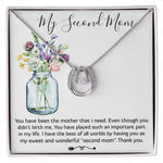 Mom Necklace, Bonus Mom Necklace Gift For Stepmom Necklace Mother's Day Lucky In Love Necklace