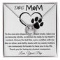 Mom Necklace - To My Dog Mom - Love You Always And Forever - Mother's Day Gift Mother's Day Lucky In Love Necklace