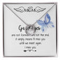 Mom Necklace - I'll Miss You Untill We Meet Again - Mother's Day Gift Mother's Day Lucky In Love Necklace