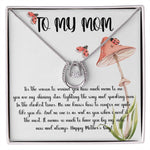Mom Necklace, Gift Necklace For Mom Always Love You, Mother Necklace Mother's Day Lucky In Love Necklace