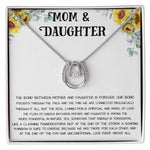 Mom Necklace, Mother Daughter Necklace, Gift For Mom, Mom Necklace, Birthday Gift Necklace Mother's Day Lucky In Love Necklace