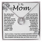 Mom Necklace -To My Mom - I Need To Say I Love You, Mom... I Do - Mother's Day Gift Mother's Day Lucky In Love Necklace