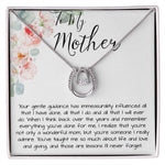 To Mom - Gentle Guidance Mother's Day Lucky In Love Necklace