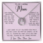 Gift For Caring Mom Form Son, To My Mom Necklace Gift For Mother's Day Mother's Day Lucky In Love Necklace