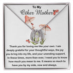 Bonus Mom Necklace, Other Mother Necklace, Gift For Bonus Mom Second Mom Necklace Mother's Day Lucky In Love Necklace