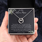 Bonus Mom Necklace, Gift To My Other Mother Necklace, Gift For Bonus Mom Second Mom Mother's Day Lucky In Love Necklace