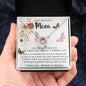 Mom Necklace Gift - To My Mom - Twists & Turns Gift Set Mom Necklace Mother's Day Lucky In Love Necklace