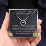 To My Future Mother In Law, Wedding For Her Mother's Gift Necklace Mother's Day Lucky In Love Necklace