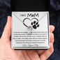 Mom Necklace - To My Dog Mom - Love You Always And Forever - Mother's Day Gift Mother's Day Lucky In Love Necklace