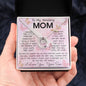 To My Mom Necklace From Son Gift Ideas For Mother's Day Necklace Mother's Day Lucky In Love Necklace
