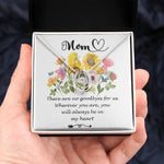 Mother Necklace - You Will Always Be In My Heart - Mother's Day Necklace Mother's Day Lucky In Love Necklace