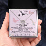 To My Mom Necklace Gift From Son Mother's Day Necklace Mother's Day Lucky In Love Necklace