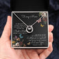 To My Mom Time May Fly Mother's Day Necklace Mother's Day Lucky In Love Necklace