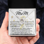To My Mom Necklace Greatest Mom Mother's Day Gift Necklace Mother's Day Lucky In Love Necklace