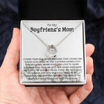 Mother-In-Law Necklace, Gift To My Boyfriend's Mom Necklace, Gift For Future Mother-In-Law Mother's Day Lucky In Love Necklace