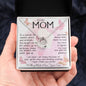 To My Mom Necklace To A Woman Of Wisdom Mother's Day Gift For Mom From Son Mother's Day Lucky In Love Necklace