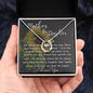 Mom Necklace Gift, Mothers's Day Necklace - Special Bond Mother's Day Lucky In Love Necklace