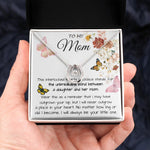 Mom Necklace Gift - To My Mom - Gift From Daughter - Mother's Day Necklace Mother's Day Lucky In Love Necklace