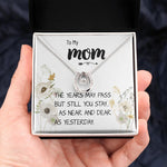 Mom Necklace Gift - Love You Always And Forever - Mother's Day Gift Mother's Day Lucky In Love Necklace