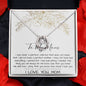 Mom Necklace Mother's Day Gift, To My Mom Necklace, Gift For Mom,  Mother's Day Necklace Mother's Day Lucky In Love Necklace