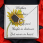 Mother Necklace - Mother Gift - Never Truly Part Mother's Day Necklace Mother's Day Lucky In Love Necklace