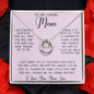 Gift For Caring Mom Form Son, To My Mom Necklace Gift For Mother's Day Mother's Day Lucky In Love Necklace