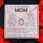 To My Mom Necklace From Son Gift Ideas For Mother's Day Necklace Mother's Day Lucky In Love Necklace