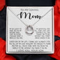To My Loving Mom Gift for Mother Necklace Sentimental Mothers Day Thoughtful Present From Son Mother's Day Lucky In Love Necklace