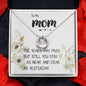 Mom Necklace Gift - Love You Always And Forever - Mother's Day Gift Mother's Day Lucky In Love Necklace