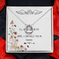 Mom Necklace - I'll Hold You In My Heart Mother's Day Gift Mother's Day Lucky In Love Necklace