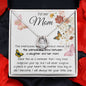 Mom Necklace Gift - To My Mom - Gift From Daughter - Mother's Day Necklace Mother's Day Lucky In Love Necklace