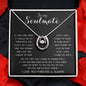 To My Soulmate - You Are My Life, My Love, And My Best Friend Mother's Day Necklace Mother's Day Lucky In Love Necklace