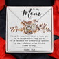 Mom Necklace, Mom Gift From Daughter, Mother Day Necklace Meaningful For Mom Christmas Gift For Mom Necklace Mother's Day Lucky In Love Necklace