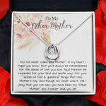 Bonus Mom Necklace, To My Other Mother Necklace, Gift For Second Mom, Mother-In-Law, Bonus Mom Mother's Day Lucky In Love Necklace