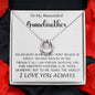 Mom Necklace - To My Beautiful Grandmother - I Love You Always Mother's Day Lucky In Love Necklace