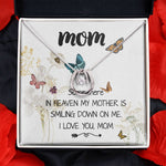 Mom Necklace Gift -Love You Always And Forever - Mother's Day Gift Mother's Day Lucky In Love Necklace