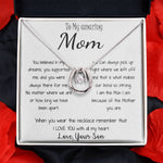Mom Necklace - Gift for Mom from Son Mother's Day Lucky In Love Necklace