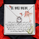 Mom Necklace, Gift Necklace For Mom Always Love You, Mother Necklace Mother's Day Lucky In Love Necklace