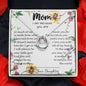 To My Mom Neckalce - Thank You For Sacrifices You Make Every Day Mother's Day Gift Mother's Day Lucky In Love Necklace