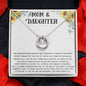 Mom Necklace, Mother Daughter Necklace, Gift For Mom, Mom Necklace, Birthday Gift Necklace Mother's Day Lucky In Love Necklace