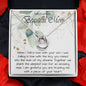 Boyfriend’s Mom Necklace, Gift For Boyfriend’s Mom, To My Boyfriends Mom Necklace Mother's Day Lucky In Love Necklace