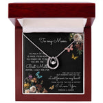 To My Mom Time May Fly Mother's Day Necklace Mother's Day Lucky In Love Necklace