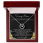 To My Mom Necklace You Are The World Mother Gift Necklace Mother's Day Lucky In Love Necklace
