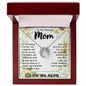 To My Mom - You Are The World Mother's Day Necklace Mother's Day Lucky In Love Necklace