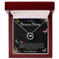 To My Bonus Mom Necklace Love Always Greatest Mother's Day Gift Necklace Mother's Day Lucky In Love Necklace