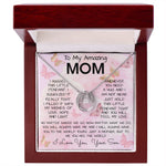 To My Mom Necklace From Son Gift Ideas For Mother's Day Necklace Mother's Day Lucky In Love Necklace