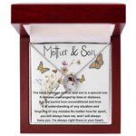 Mom Necklace, Mother and Son Gift, Gift For Mom From Son, Sentimental Gifts For Mom From Son,  Mother's Day Necklace Mother's Day Lucky In Love Necklace